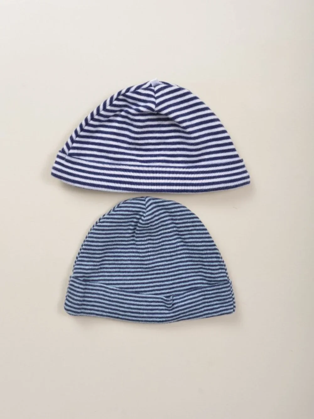Baby Cotton Knit Hats Bundle of 6 Newborn